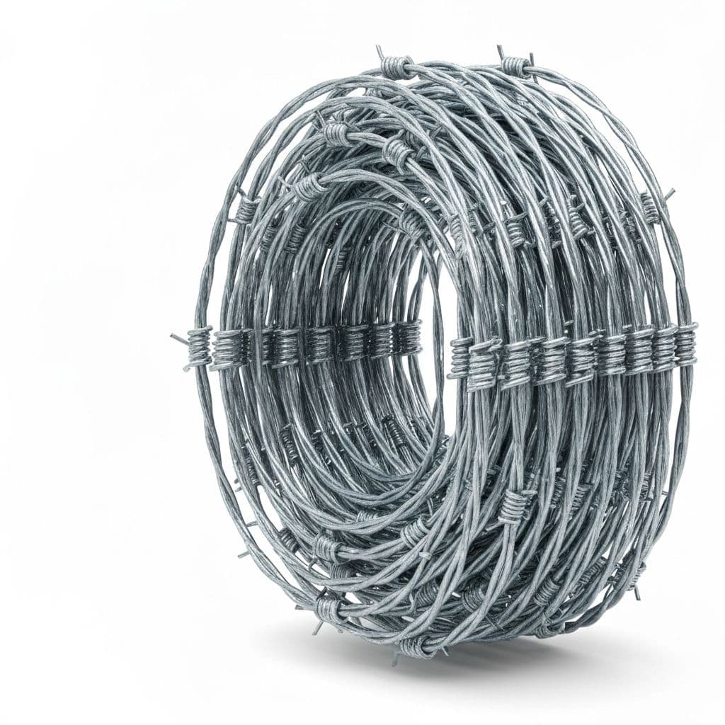 Alambre de Púas Galv. Rollo 200 m