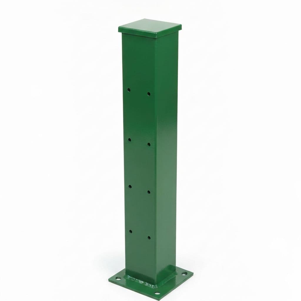 Poste Cerco 3D 60x60 mm x 2,60 m Verde